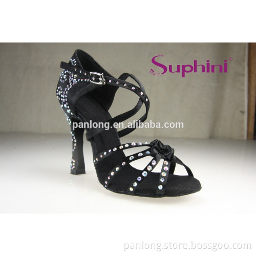 suphini beautiful and comfortable multi strap ladies latin dance shoes